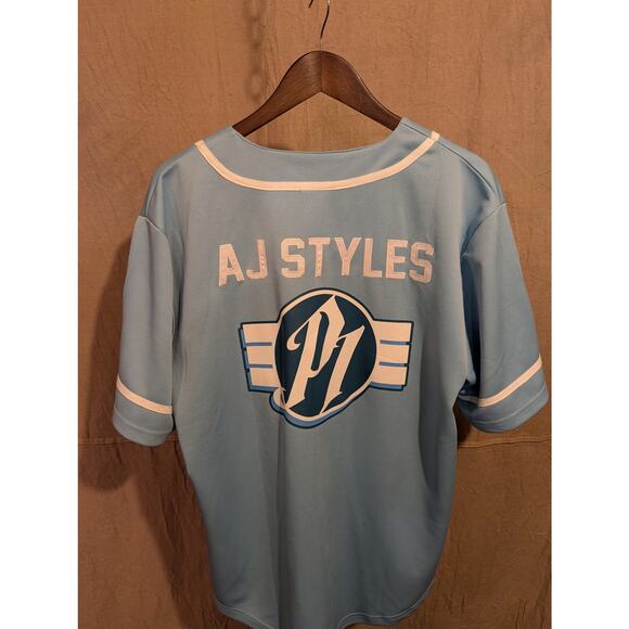 WWE AJ Styles XL Baseball Jersey - Picture 4 of 5
